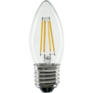 Segula 55314 LED-lamp Energielabel G (A - G) E27 Kaars 3.2 W = 26 W Warmwit (Ø x l) 35 mm x 100 mm 1 stuk(s)