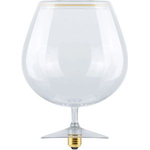 Segula - Floating Serie - LED Lichtbron - Cognacglas - E27 Fitting