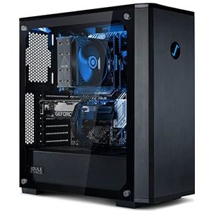 Joule Performance Gaming PC Nuke GTX1650 II5 nOS, computer met 500 GB SSD, GeForce GTX 1650 4 GB, Arctic Cooling Freezer 34, zwart