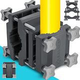Kesser - Premium Sonnenschirmhalter Universal Balkongeländer - Schirmständer für eckige und runde Schirme Balkon Terrasse Sonnenschirm Halterung