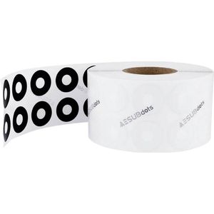 Aesub - Dots Retro Easy Remove - Referentiepunten - 3 mm - Voor Optische Meetmethoden