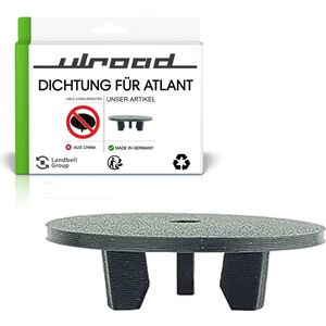ULROAD 2 stuks Afdichting geschikt voor Ikea Atlant Domsjö Spoelbak - gootsteen reserveonderdeel - accessoire zeefmand