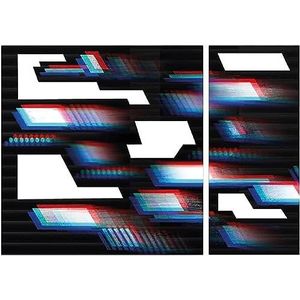 Stealkey Customs Lian Li O11D XL Folie Set - Glitch, PC kast accessoires