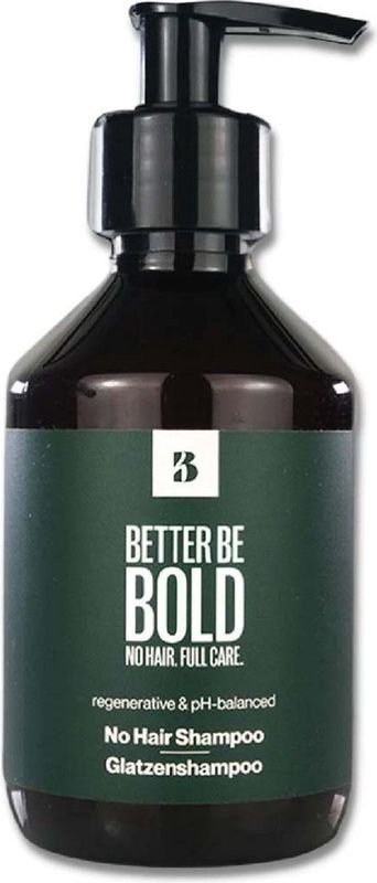 Better Be Bold - No Hair. Full Care. - Shampoo - 200 ml - Voor Mannen