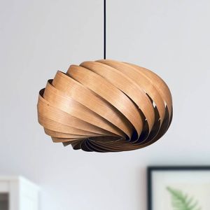 Gofurnit Hanglamp 'Quiescenta' van kersenboom - 45 cm