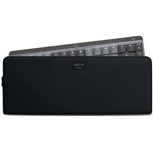 Adore June Keeb Pro Hoesje compatibel met Logitech MX Mechanical Mini, Praktische Stoffen Tas om uw Toetsenbord te dragen, Zwart