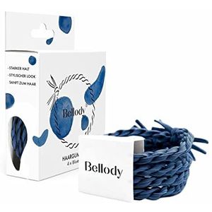 Bellody Originele haarbanden Blue Jeans Blue Jeans 4 Stück