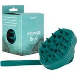 Bellody® Originele hoofdhuidmassageborstel voor massage en stimulatie van de haargroei (1 stuk in Quetzalgroen) - Hair & Scalp Massager voor droog en vochtig haar