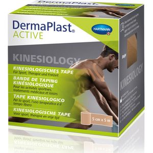 Dermaplast - Kinesiology Tape - Elastisch - Zelfklevend - 5cm x 5m