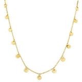 Purelei Kette mit Anhänger »Schmuck Geschenk Malihini, runder Strukturanhänger, Necklace-Malihini«