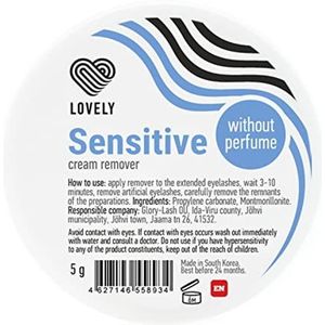 LOVELY Geurloze Wimperverlenging Creem Voor Zacht, Snel En Voorzichtig Verwijderen Van Wimperverlenging En Wimperlijm