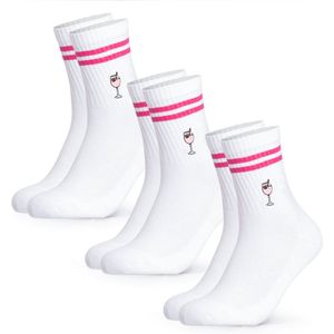 Occulto - Summer - Sportsokken - Wit - 3 Pack