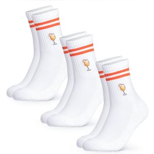 Occulto - Summer - Sportsokken - Wit - 3 Pack