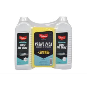 Valma Wash & Shine + Spons 2 x 500 ml - autoshampoo promo pack