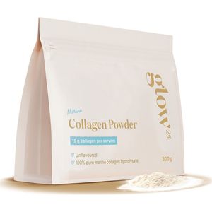 Glow25 - Marine Collageen - 300 Gram - Collageen van Vis