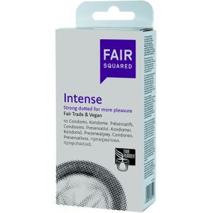 Fair Squared Intense 10 Condooms Met Nopjes