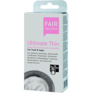 FAIR SQUARED Condooms - Ultimate Thin - 10 Stuks