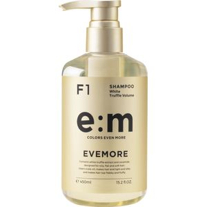 EVEMORE Witte Truffle Volume Shampoo - Flacon 450ml - Haarverzorging