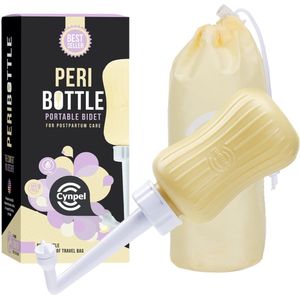 Cynpel - Peri Bottle - Draagbare Reisbidet - Wit - Kunststof