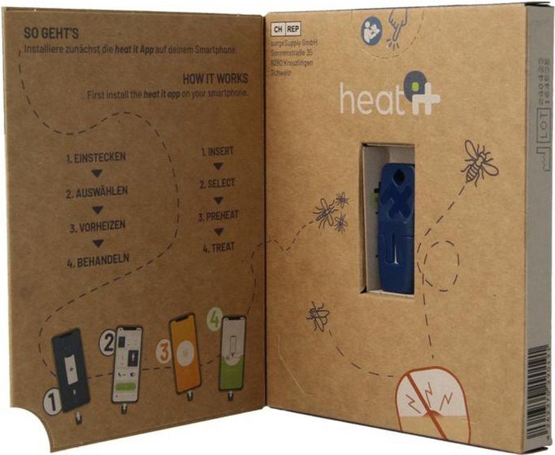 Heat-It - Insectenbeet Verlichter - USB-C - Medisch Hulpmiddel