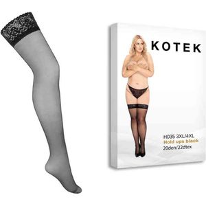 Kotek - H035 - Kousen zonder Jarretels - 20DEN - Zwart