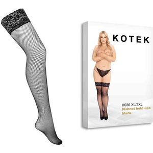 Kotek - H036 - Hold-up Netkousen - Zwart