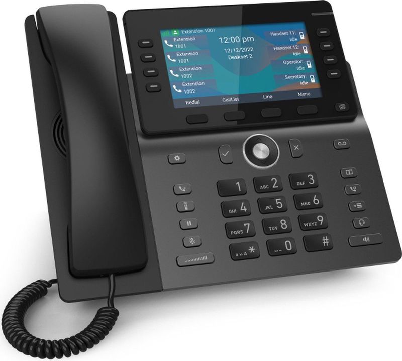 Snom - M58 Handset - Telefoon - Zwart - Compatibel met M500 basiseenheid
