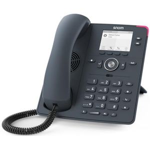 Snom - D150 - IP Desk Telefoon - Leigrijs - HD-Audio - Gigabit Ethernet