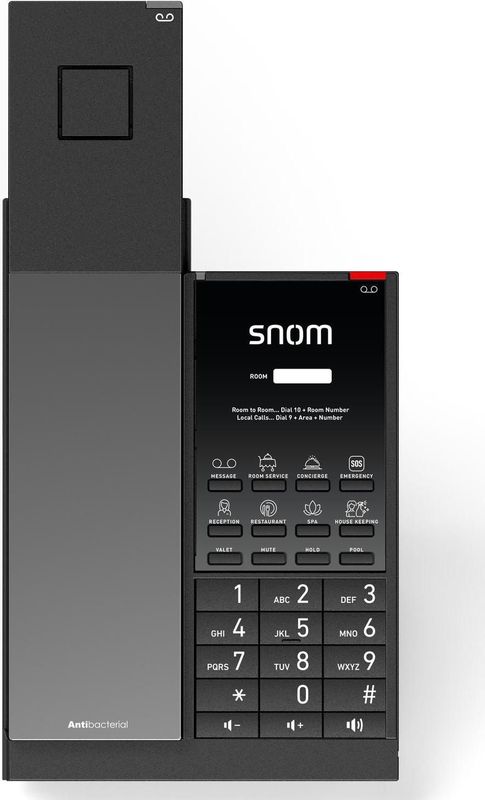 Snom HD-serie, Telefoon, Zwart