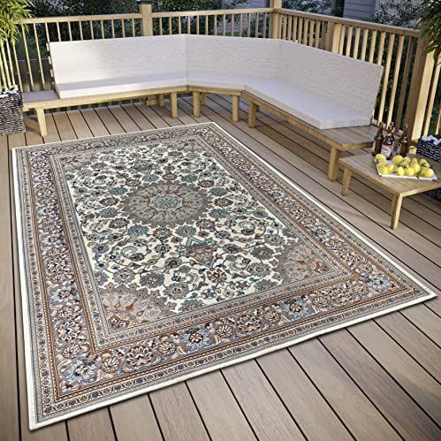 HANSE Home Teppich »Kadi«, rechteckig, 3 mm Höhe, In-& Outdoor, Teppich, Wetterfest, Balkon, Garten, Wohnzimmer, Orient