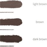 Fleeky - Brow Pomade - Donkerbruin - Crèmige Textuur - Waterproof