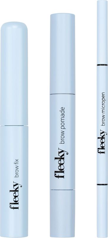 Fleeky Brow Set - Wenkbrauw Make-up - Ongekleurd - Inclusief Applicator