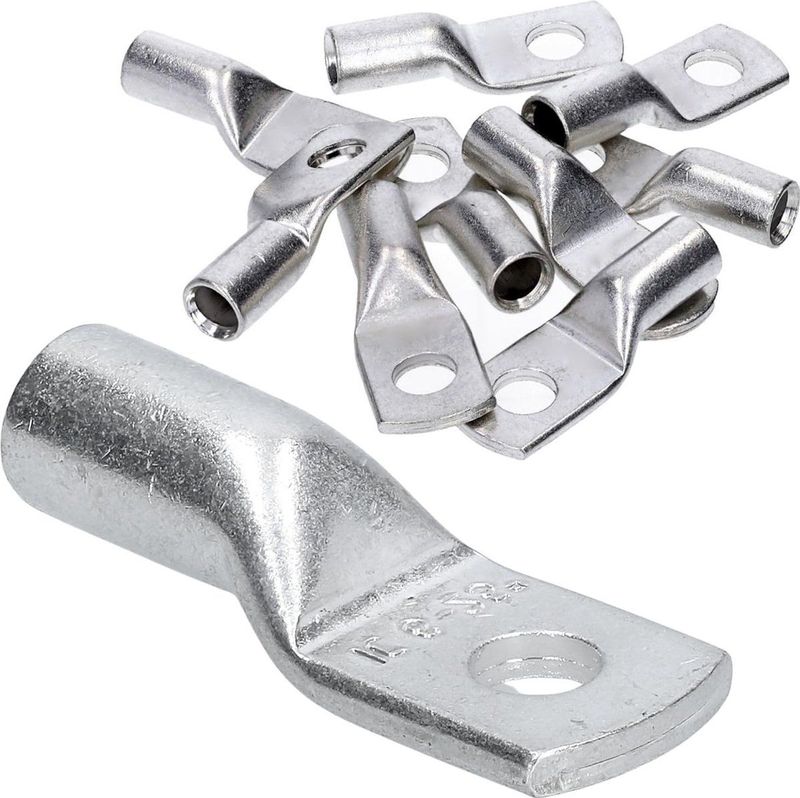 Kabelschoenen - 25 mm² - Koper - 10 Stuks