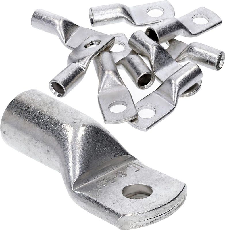 Kabelschoenen - 50 mm² - Koper - 10 Stuks