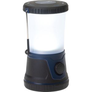 Skandika Talvik Campinglamp - Tentlampen - LED-lamp, 1500 lumen, oplaadbaar, 4400 mAh, traploos dimbaar, powerbank-functie - Lamp voor camping, outdoor, wandelen noodverlichting [Energieklasse A+] – 530 g – 10 x 10 x 19 cm (LxBxH) - donkerblauw