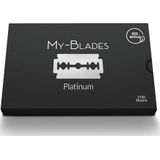 My-Blades - Platinum Double-Edge - Scheermesjes - 100 Stuks