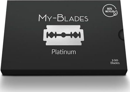 My-Blades - Platinum Double-Edge - Scheermesjes - 100 Stuks