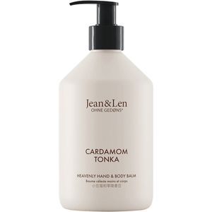 Jean & Len - Hemelse Hand & Body Balsem - 500 ml - Kardemom & Tonka - Biologische Arganolie en Sheaboter