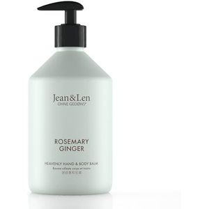 Jean & Len - Hemelse Hand & Bodybalsem - 500 ml - Rozemarijn & Gember
