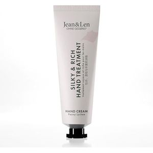 Jean & Len - Mini Silky en Rich Treatment - Handcrème - 30 ml - Vegan - Peony en Lychee