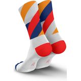 FLIPBELT - Running Loops - Wit Oranje Inferno - Sportsokken