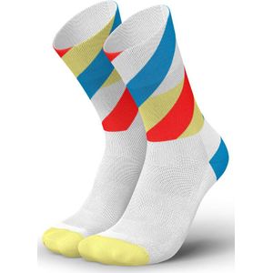 INCYLENCE RUNNING LOOPS - White Blue Inferno - Sportsokken