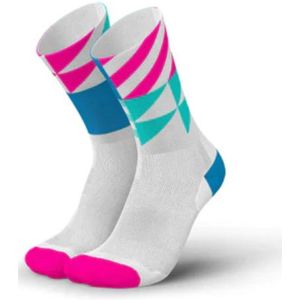 INCYLENCE - ULTRALIGHT HC ELEMENTS - Sportsokken - Wit Blauw Roze
