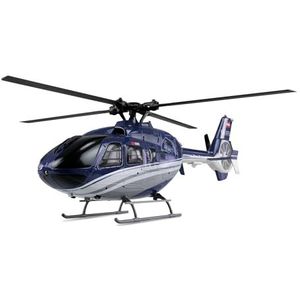 Amewi The Flying Bulls EC135 PRO Brushless 6-kanaals helikopter 352mm 6G RTF, blauw RC afstandsbediening