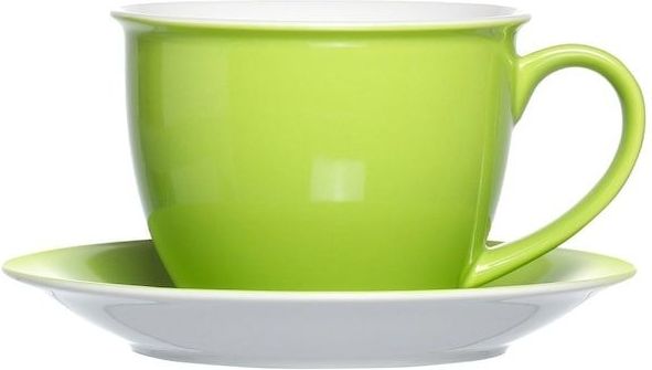 Ritzenhoff & Breker Milchkaffee Tasse mit Untertasse Doppio 350 ml