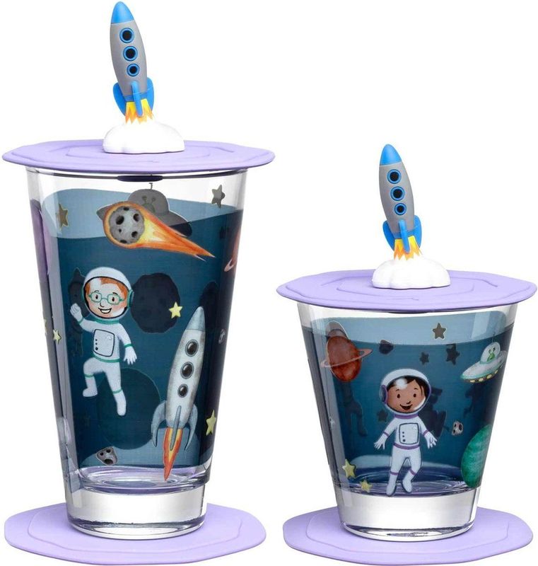 Leonardo Kinderbecher Bambini Avventura 215 ml & 300 ml 2er Set