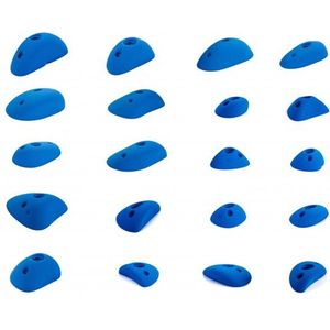 blue pill Small Mix Klimgrepen (blauw/wit)