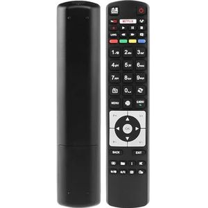 Leyf Telefunken vervangende afstandsbediening, compatibel met Telefunken RC5118, Netflix YouTube