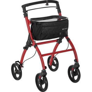Aluminium - Rollator Active - Rood