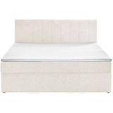 Atlantic Home Collection Boxbed ALVA incl. binnenveringsmatras en topper, wit, 180 x 200 cm